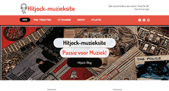 Desktop Screenshot of hitjock-muzieksite.be