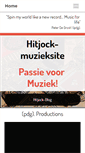 Mobile Screenshot of hitjock-muzieksite.be